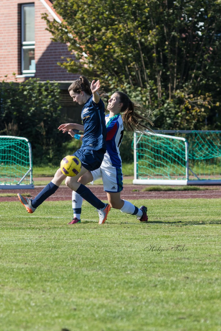 Bild 229 - B-Juniorinnen Krummesser SV - SV Henstedt Ulzburg : Ergebnis: 0:3